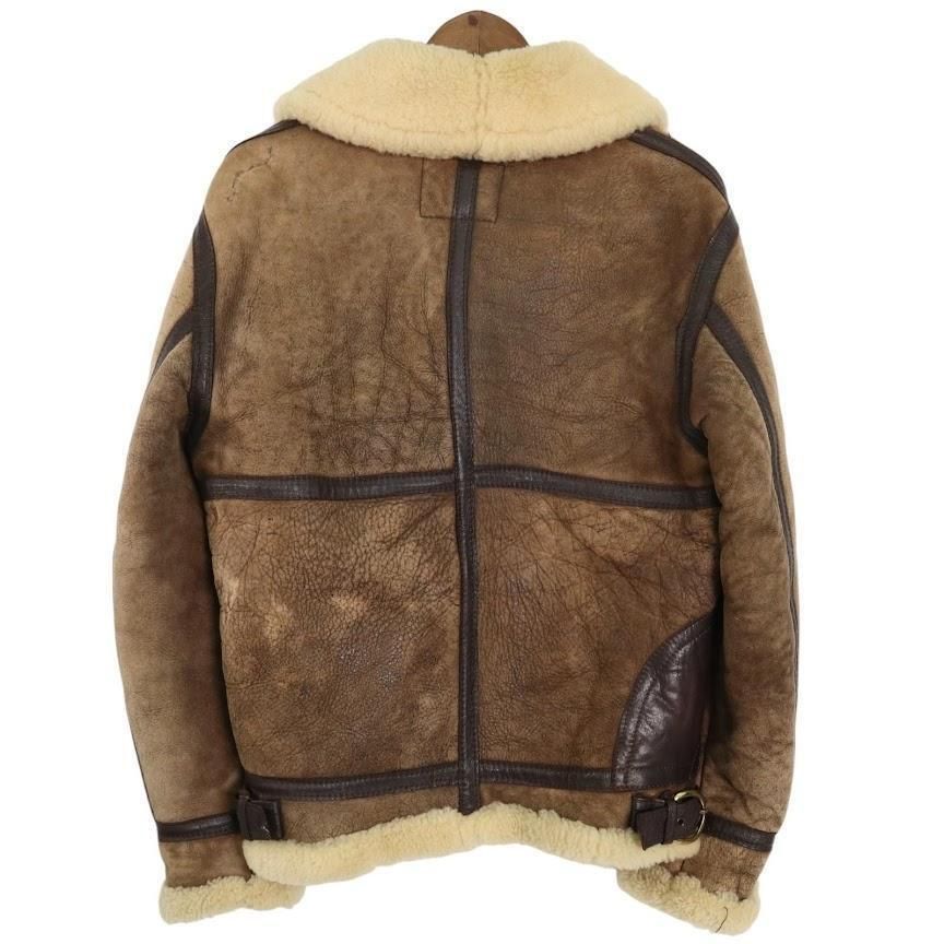 schott USA製ムートンフライト ジャケット B-3B ボア 36 SCHOTT ショット リアル ムートン B-3 フライトジャケット 36