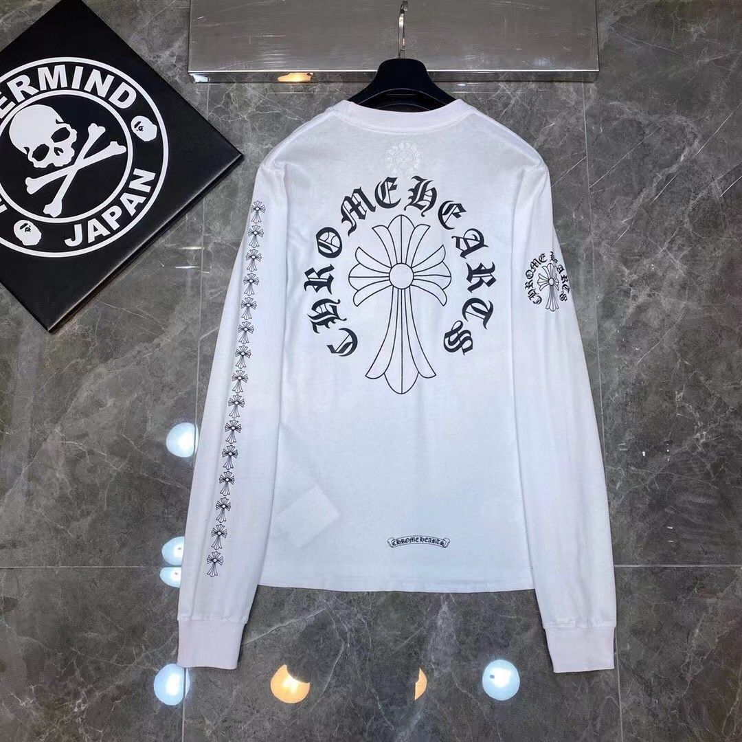 Chrome Hearts | クロムハーツ 長袖 Ｔシャツ カットソー パーカー ブラック ホワイト 黒 白