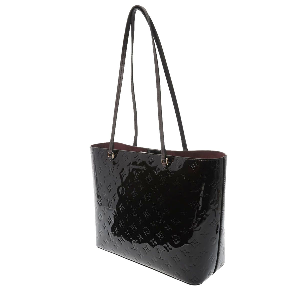 ルイヴィトン LOUIS VUITTON トートバッグ ヴェルニ ロングビーチMM