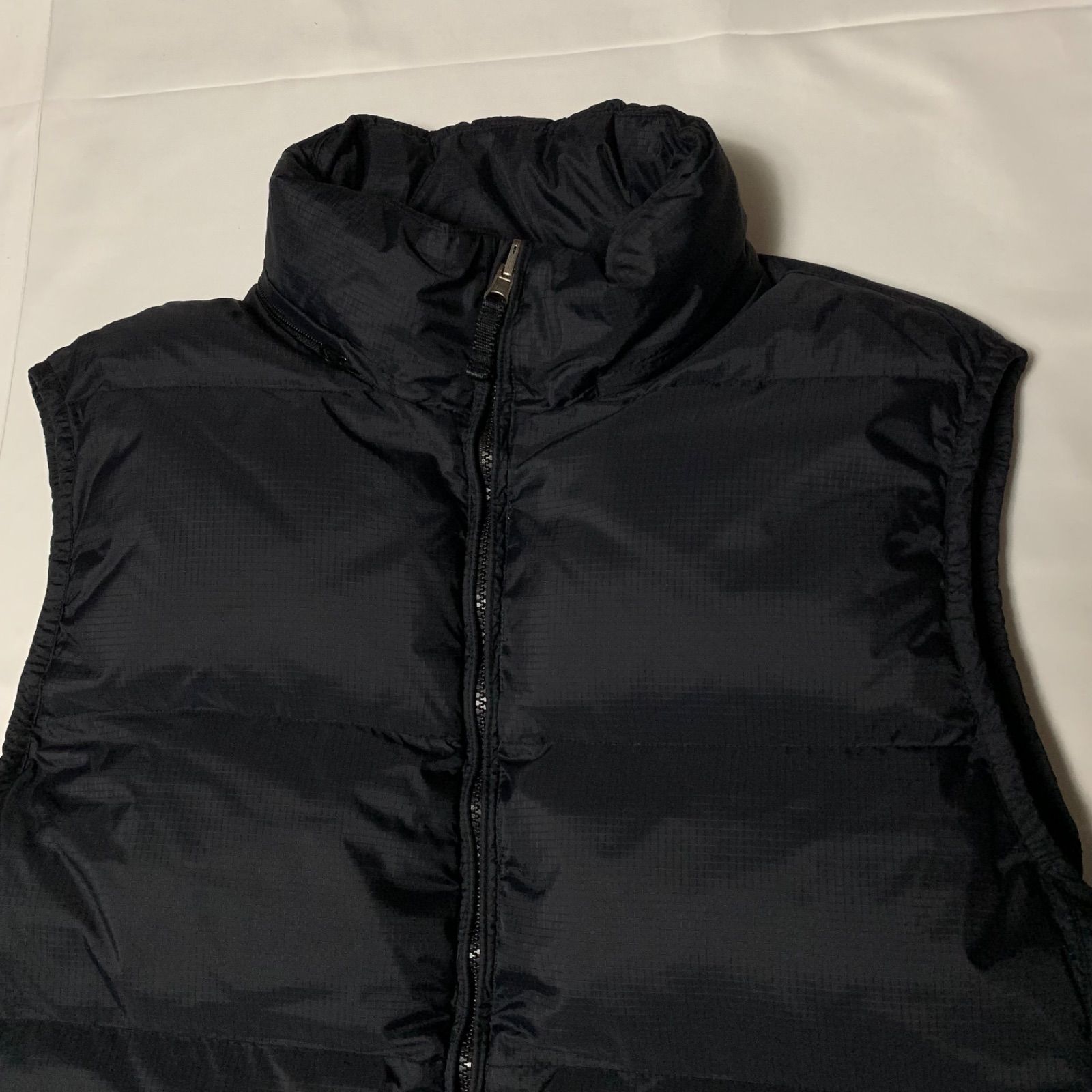 00s GAP Reversible Down Vest ギャップリバーシブルダウンベスト ブラック カーキ レッド Lサイズ OLD GAP オールド ギャップ テックウェア Y2K ドローコード フード内蔵 - メルカリ