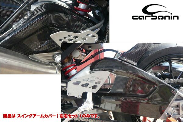 Carbonin CB1055カーボン スイングアーム プロテクター BMW S1000RR
