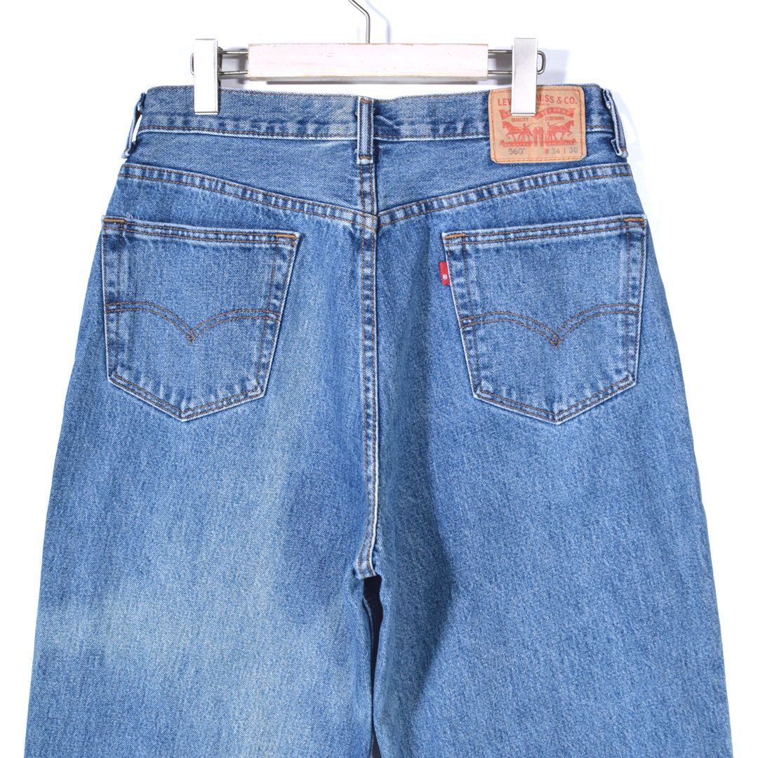 Levi's リーバイス 560 デニムパンツ ブルー(メンズ W33 L32)中古 古着