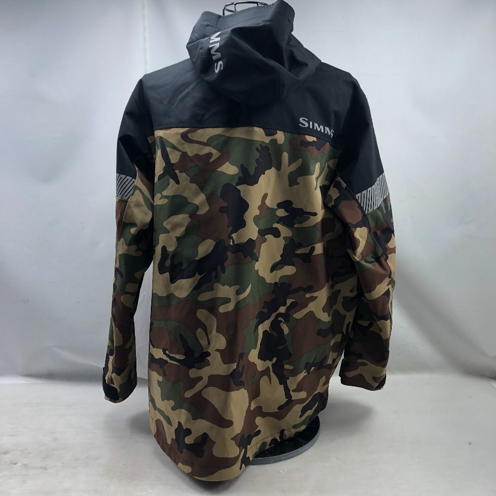 ΣΣSIMMS シムス CXジャケット ウッドランドカモ アウトドア フィッシングジャケット