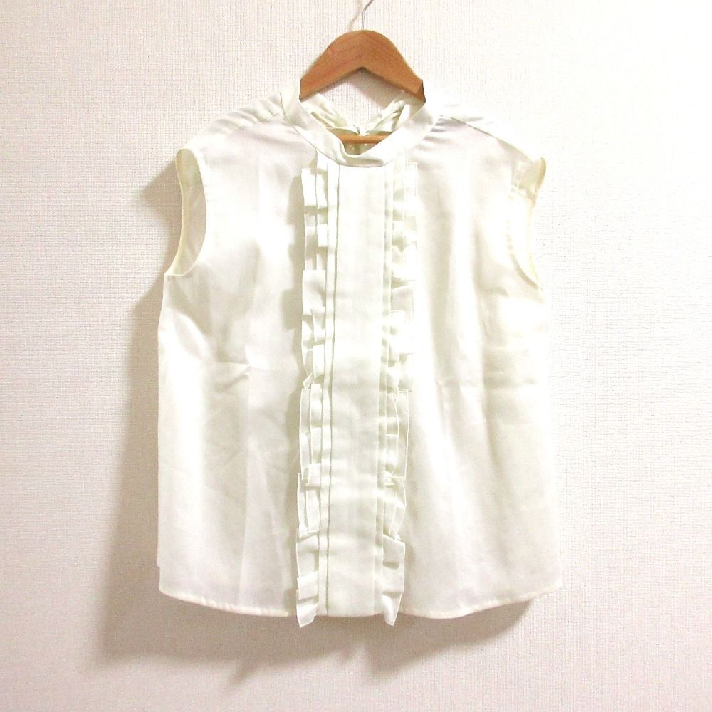 DRAWER 14G×タフタ 異素材切替 ニット ノースリーブ ワンピース