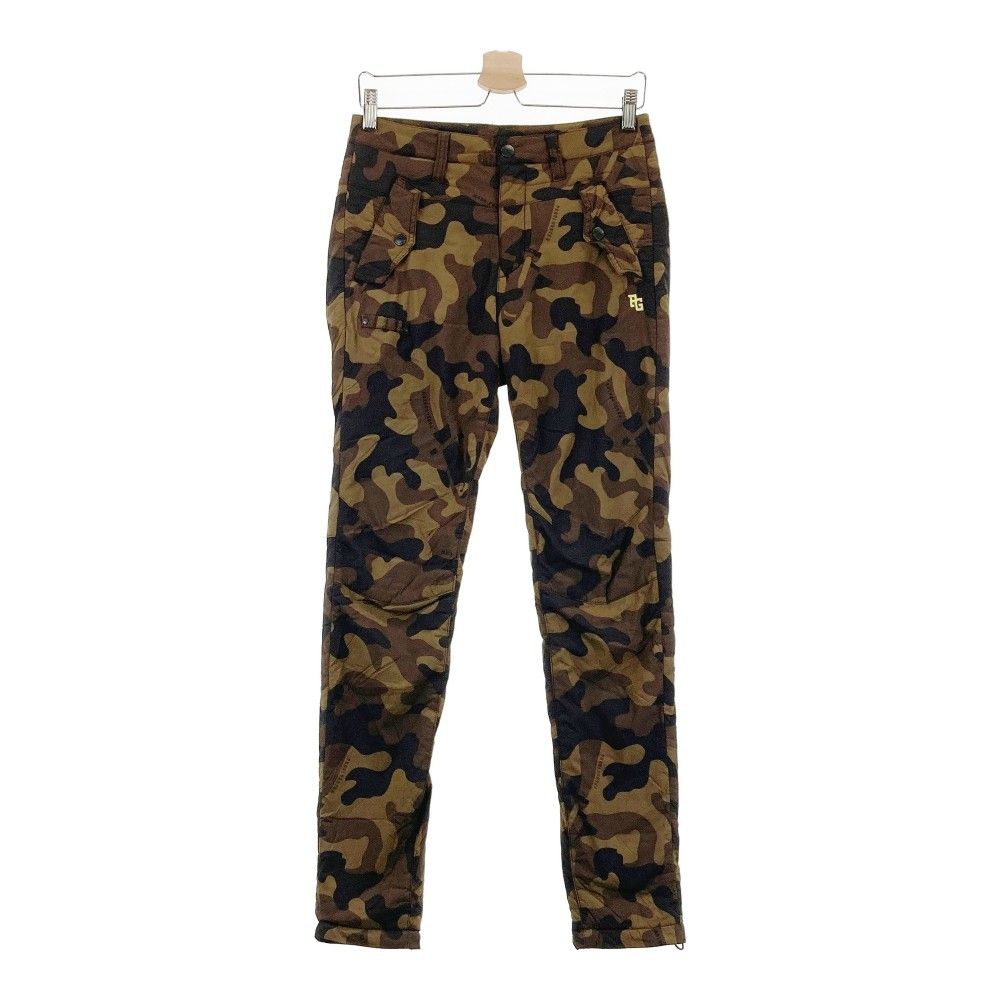 パーリーゲイツ　パンツ サイズ：0 PEARLY GATES パーリーゲイツ 中綿パンツ 迷彩柄 カモフラ