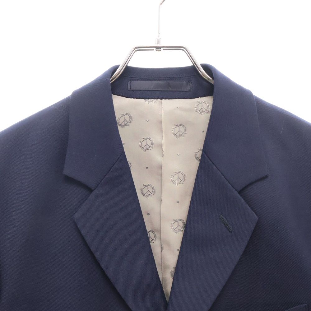 KAPITAL 2way テーラードジャケット ニット エルボーパッチ XS ROPÉ(ロペ) / ミラノリブ ニットダブルジャケット/イージーケア