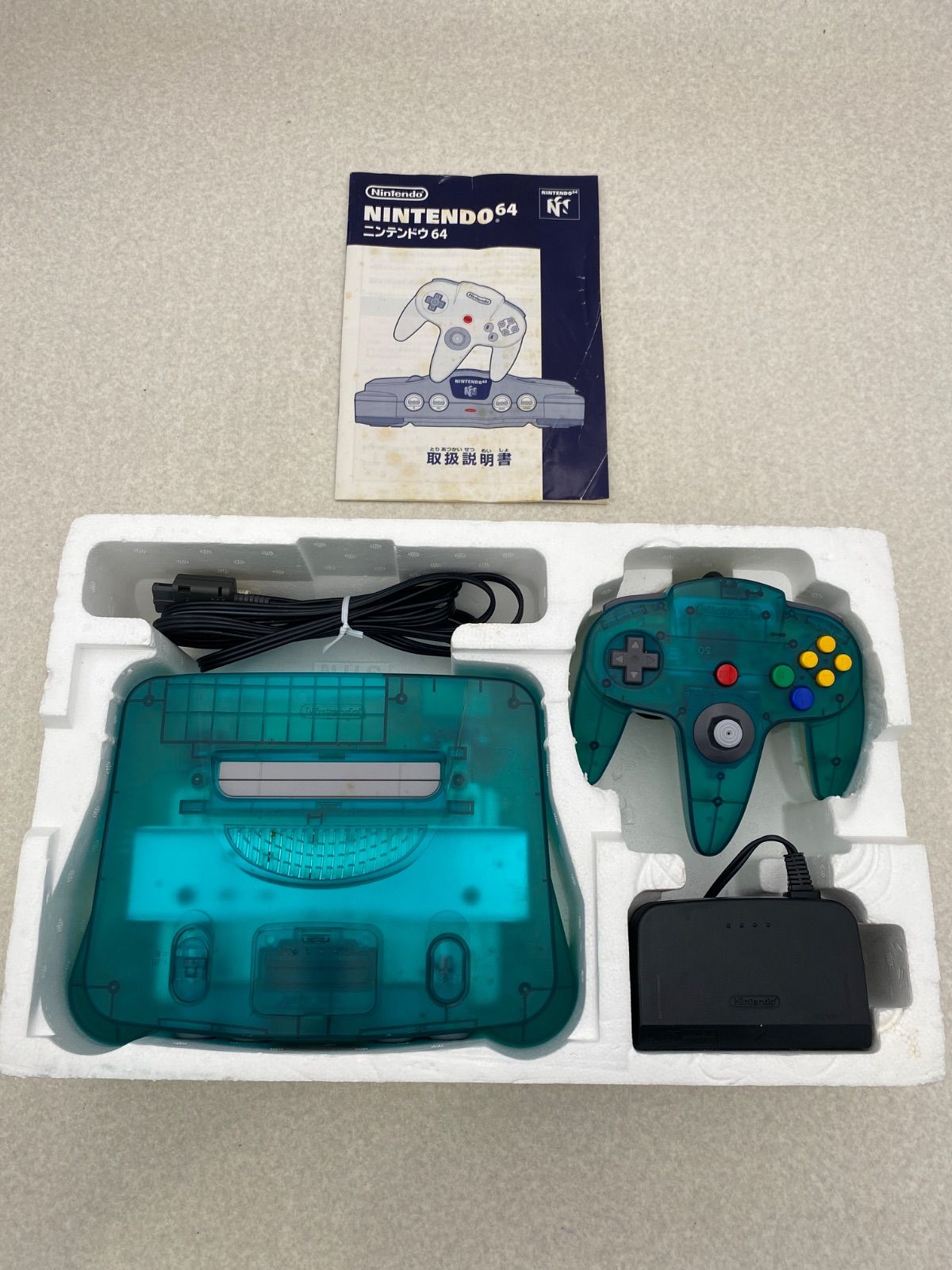 任天堂 - Nintendo64 限定色［クリアブルー］ NINTENDO 64 - Nintendo64 クリアブルー 任天堂|ニンテンドー64