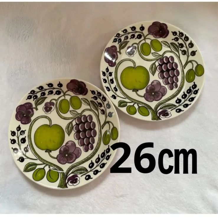 旧ロゴアラビア パープルパラティッシ 26㎝3枚セット