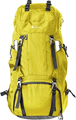 限定 イエロー [ラドウェザー] 登山 リュック 大容量 60L テフロン加工