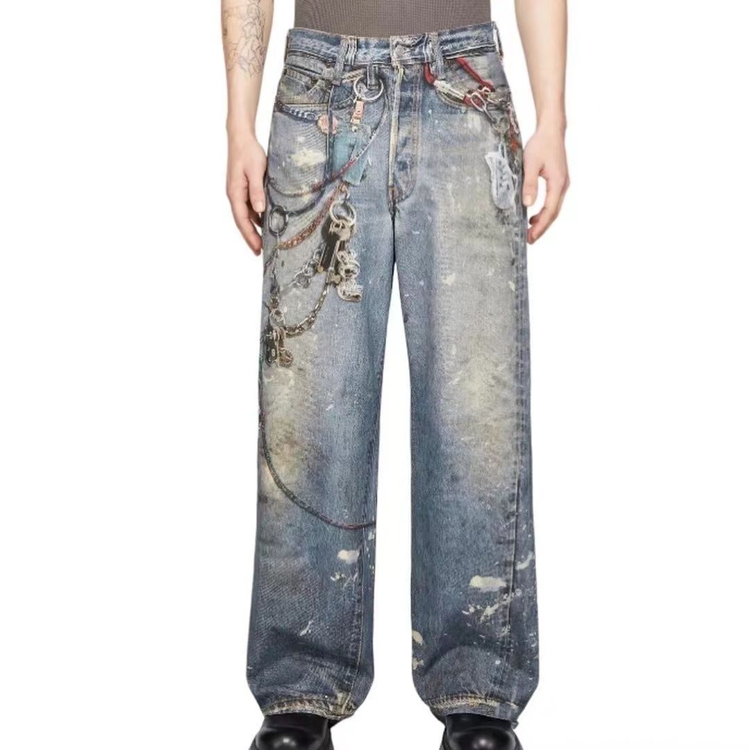 Acne Studios LOOSE FIT TROUSERS 1981M 46