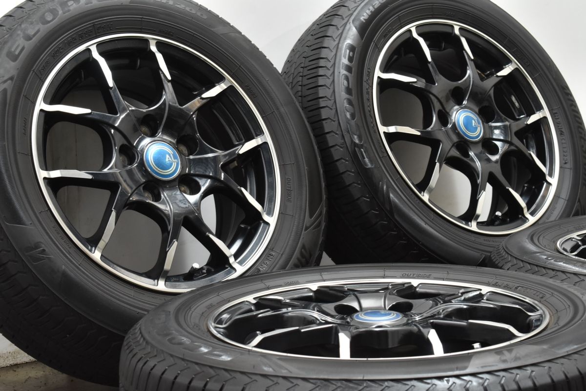 交換用に AL 15in 6J 45 PCD114.3 ブリヂストン エコピア NH200 195 65R15 ノア ヴォクシー エスクァイア ステップワゴン セレナ