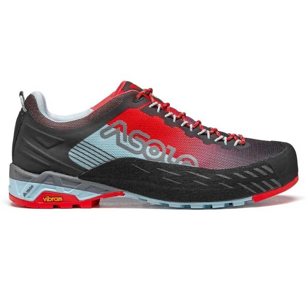 お取り寄せ ２～４週間で発送 アゾロ エルド アプローチ シューズ レディース Celadon | Poppy Red ASOLO Eldo approach shoes t