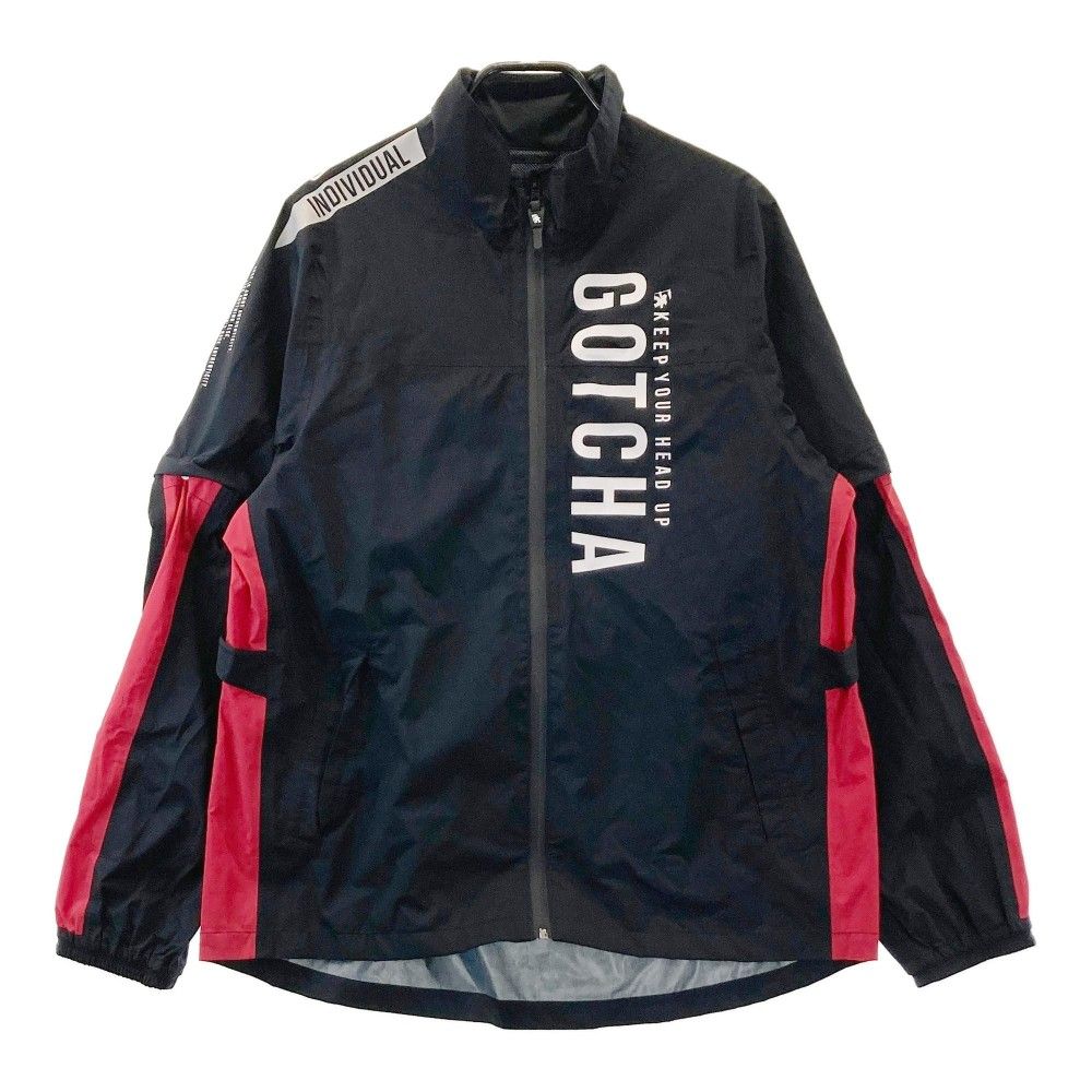 サイズ：XXL GOTCHA ガッチャ  レインウェア セットアップ  ブラック系 [240101470863] ゴルフウェア メンズ ストスト サイズ：XXL GOTCHA ガッチャ レインウェア セットアップ