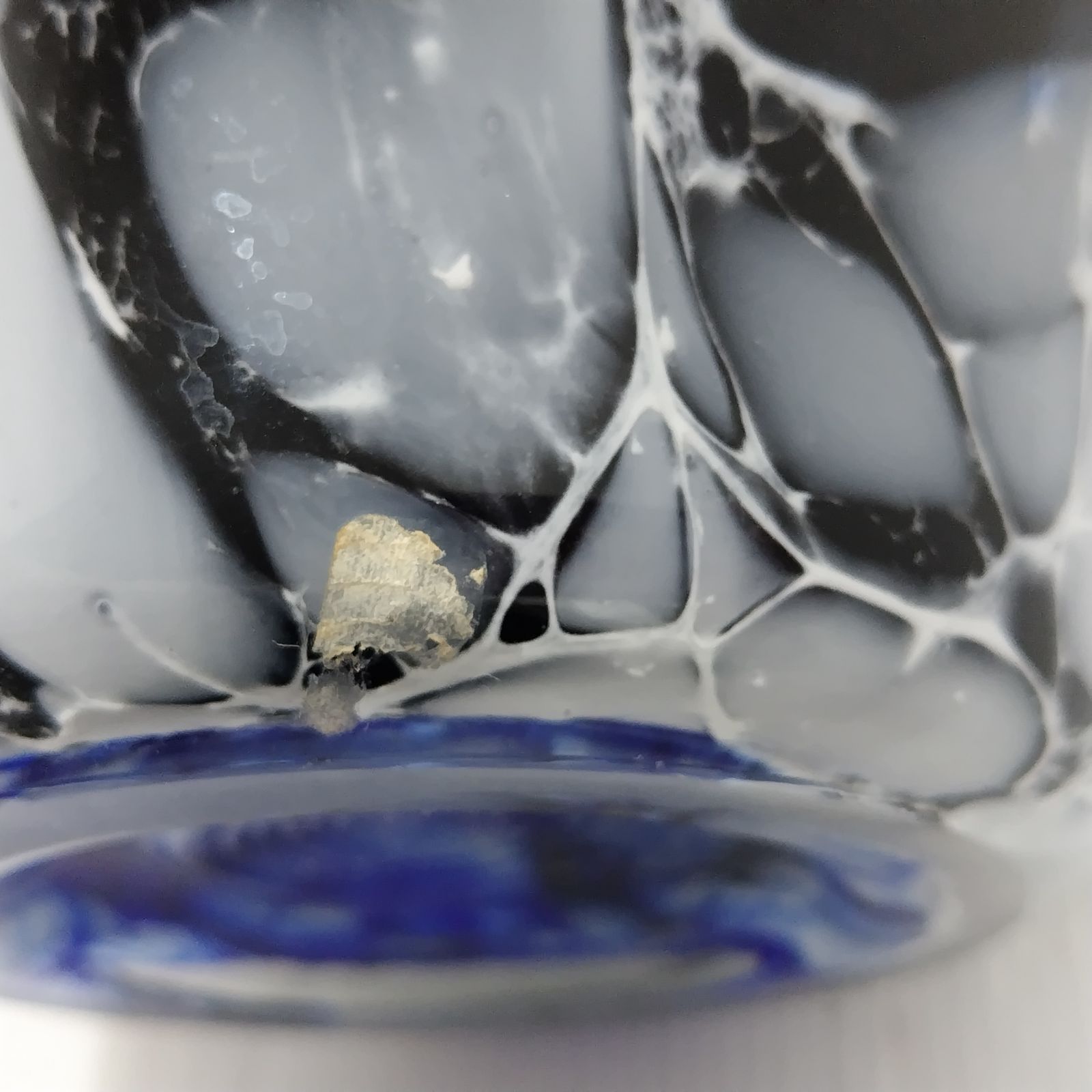 D(0508i10) T.G.K PINE GLASS 東海硝子 花瓶 花器 フラワーベース 花入 花生 置物 インテリア ガラス  直径(最大)20cm×高さ26cm