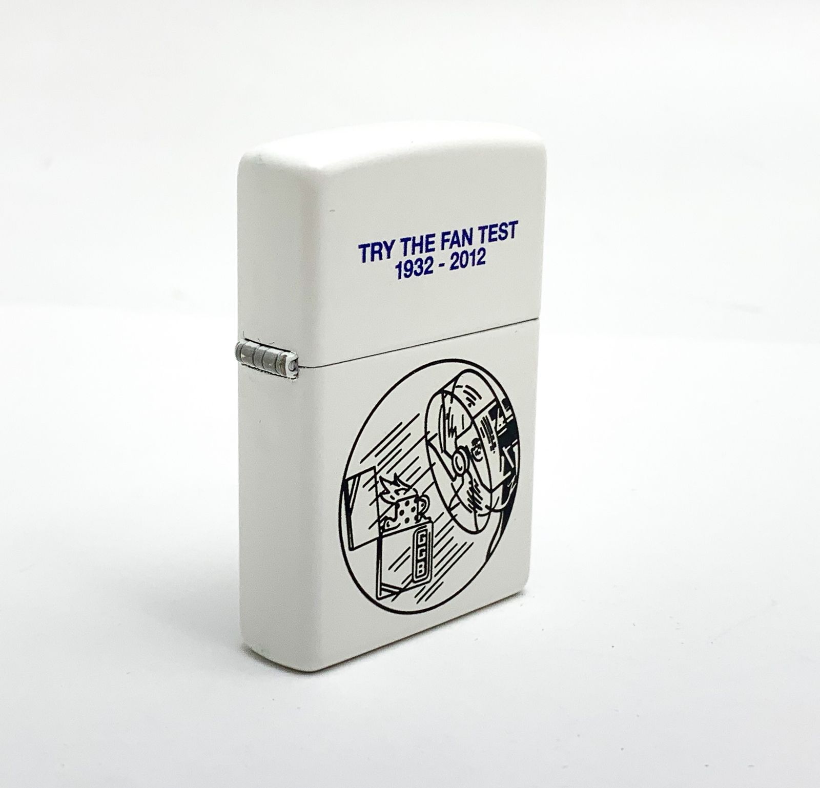 ZIPPO ジッポ TRY THE FAN TEST 1932-2012 ファンテスト ライター 箱 
