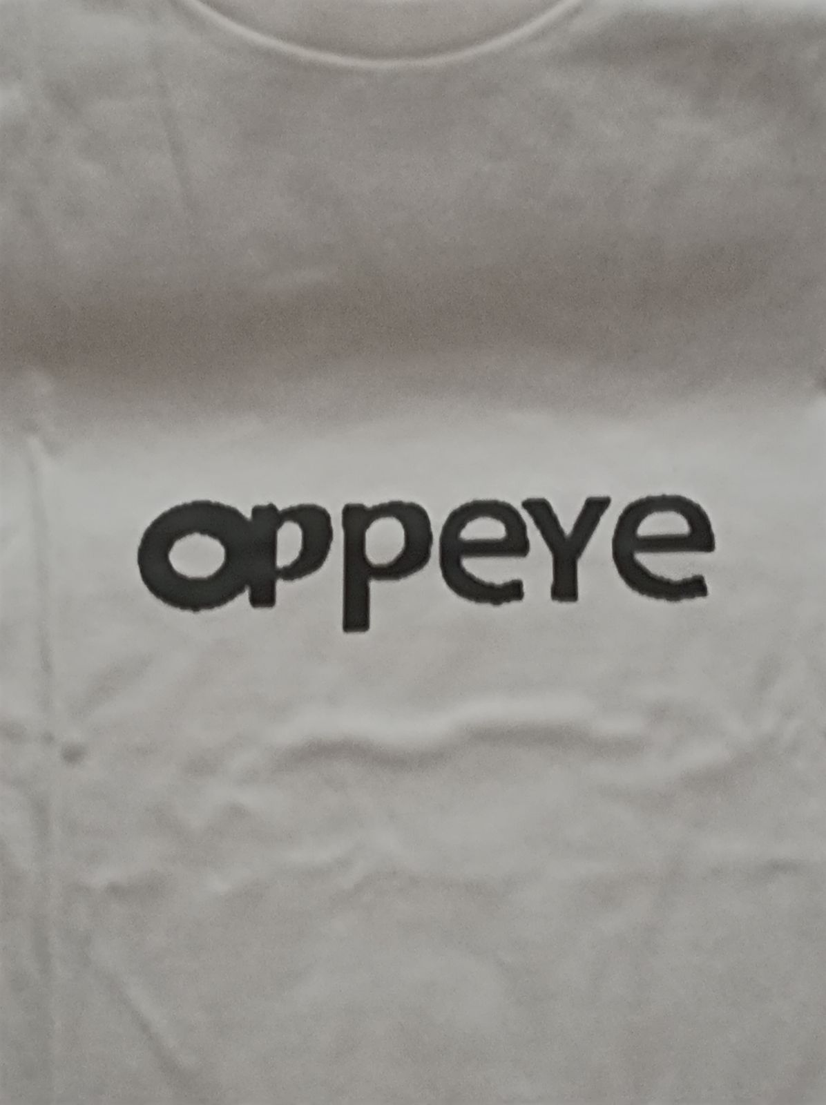 新作】OPPEYE 男女兼用 ユニセックス パロディTシャツ ホワイト Mサイズ Lサイズ 長袖 - メルカリ