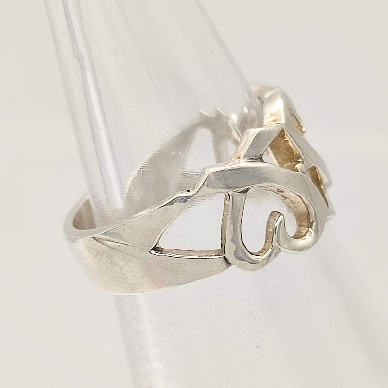美品】TIFFANY ティファニー トリプルラビングハートリング