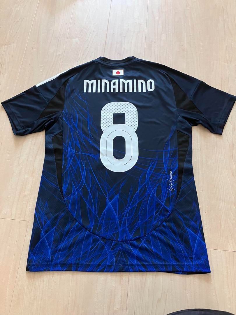 サウサンプトン 南野拓実 サイン ユニフォーム サッカー 新品 日本代表 Y-3 サッカー日本代表ユニフォーム2024 ホーム 番号8 南野拓実