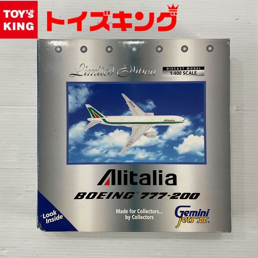 素敵でユニークな アリタリア航空、B777-300ER、Jemini Jets、1/400 