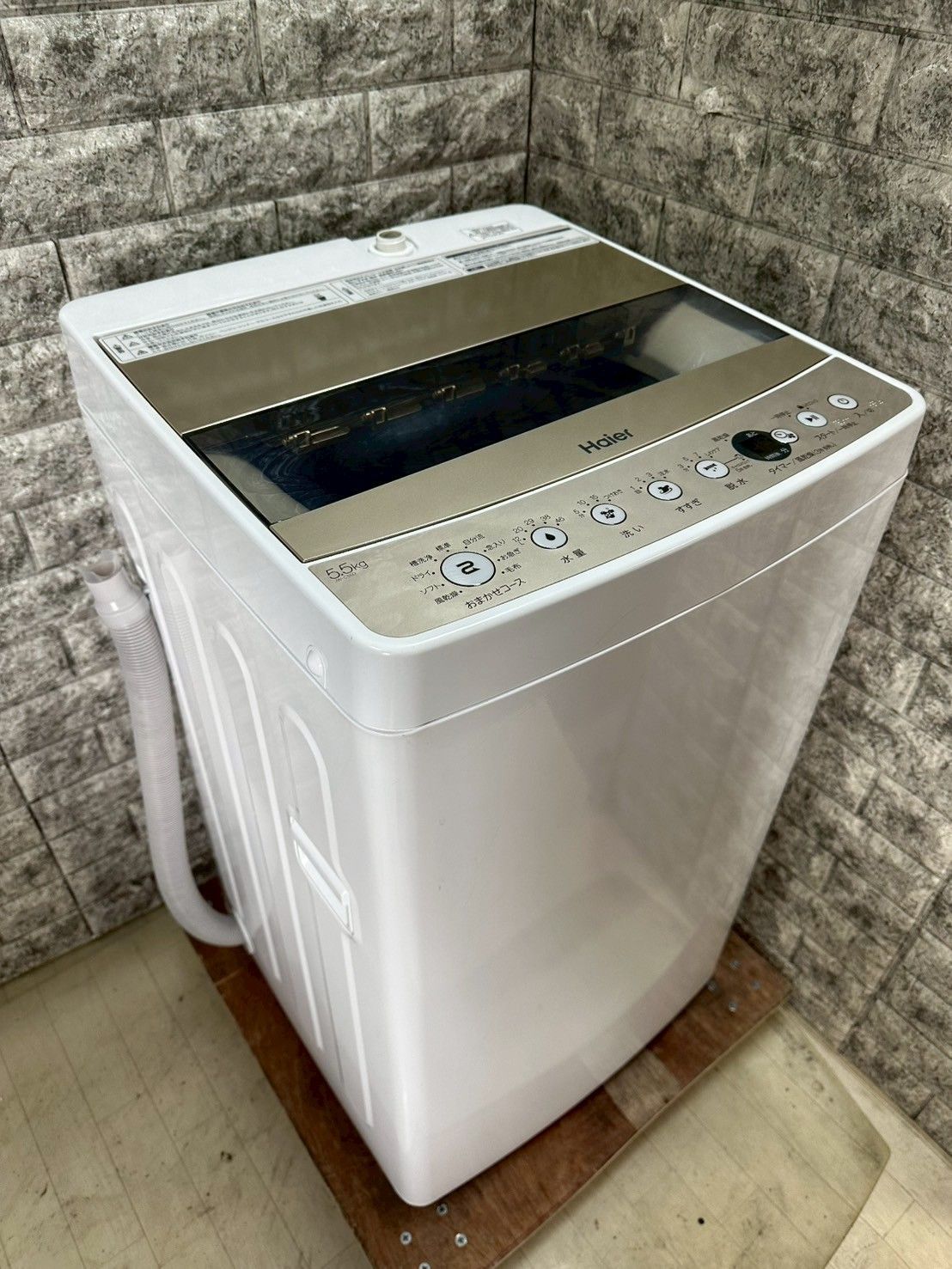 美品】大阪送料無料☆3か月保障付き☆洗濯機☆ハイアール☆5.5kg☆2022 