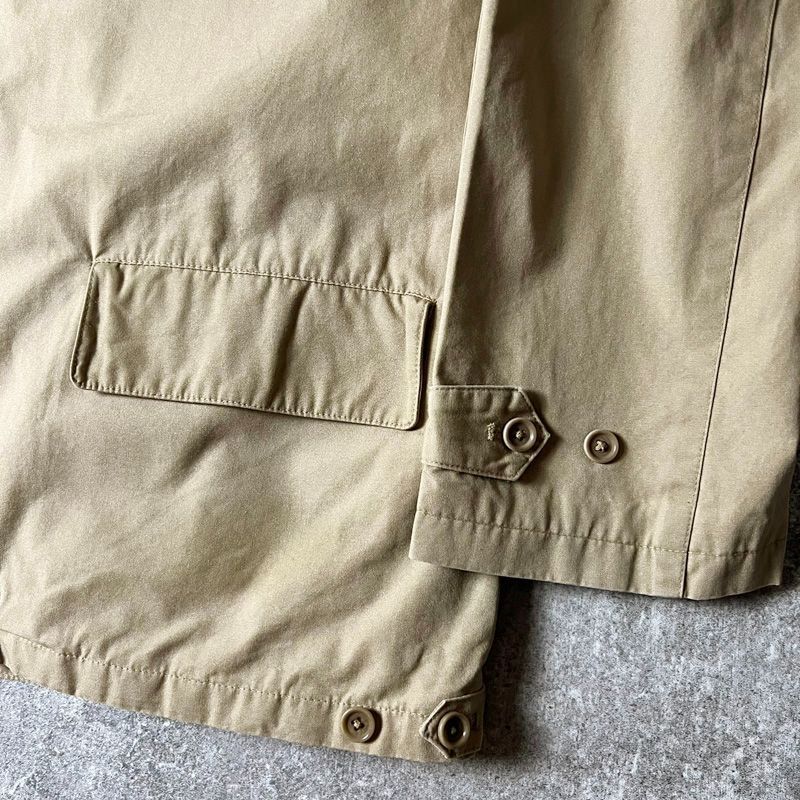 POLO ラルフローレン　ハーフコート　ネイビー　ライナー付　90s 90s POLO RALPH LAUREN ライナー付き コットン スイングトップ