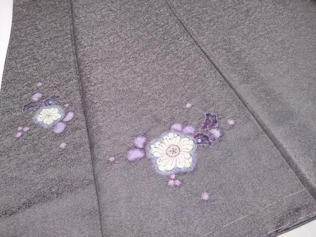 平和屋本店□極上 久保田一竹 幻の辻が花 色留訪問着 金通し地 やまと  