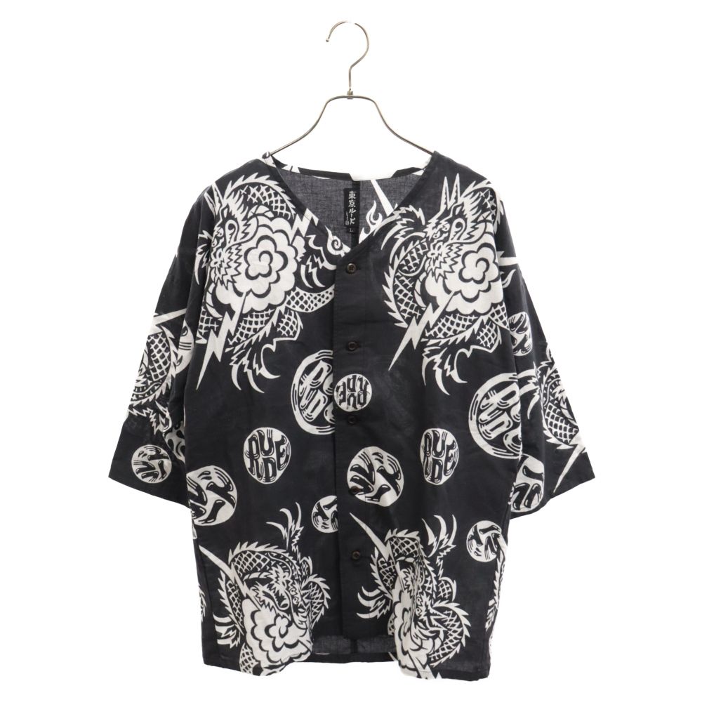 美品 RUDE GALLERY DARUMA DUB SHIRTダルマ 達磨 RUDE GALLERY (ルードギャラリー) × Kads MIIDA DARUMA DUB