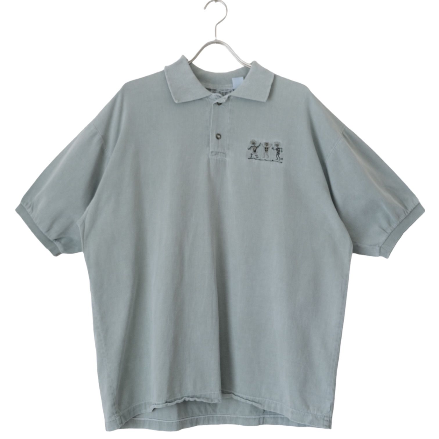 00s 4FUN Ethnic Polo Shirt - ポロシャツ