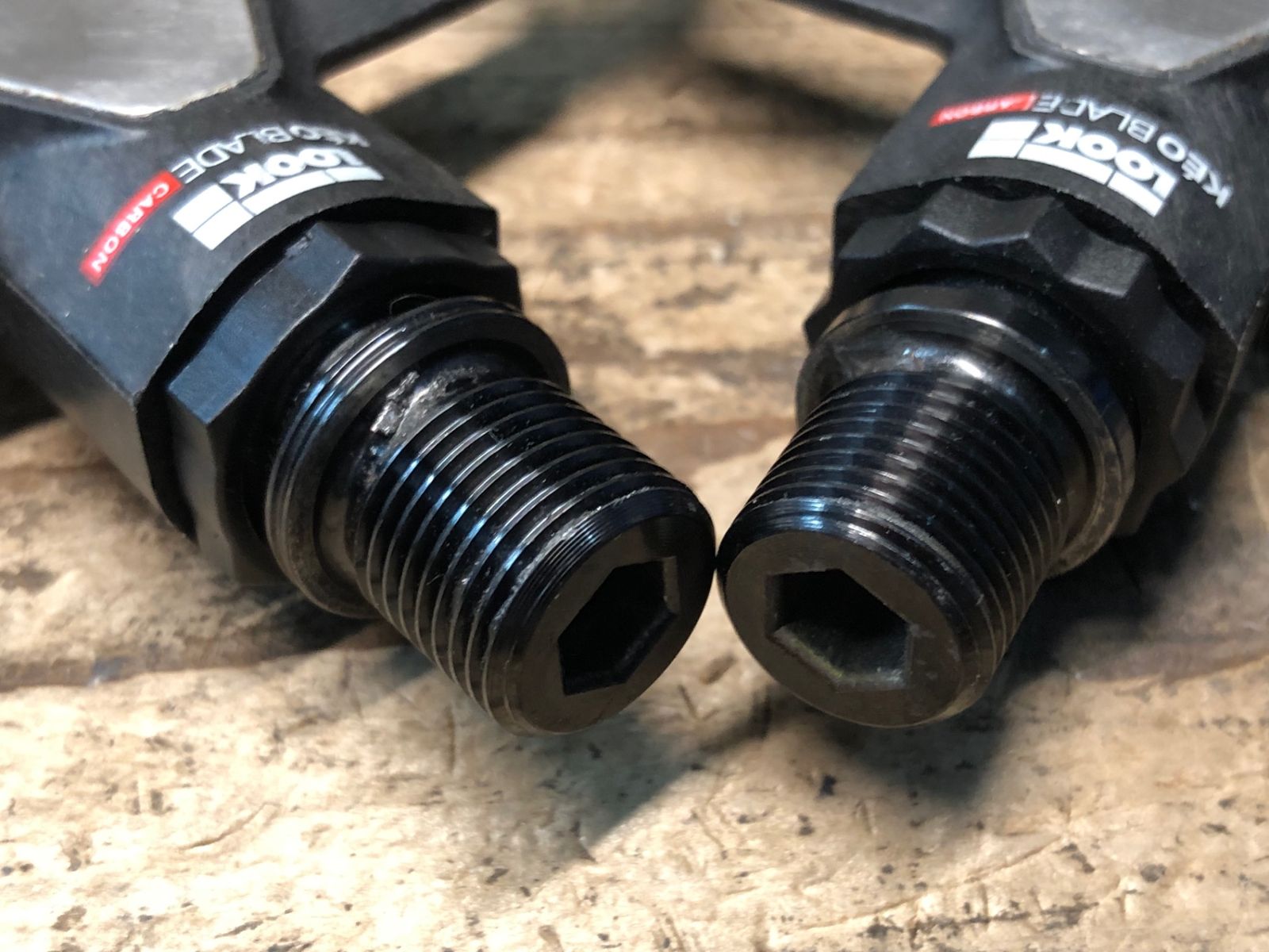 JF954 ルック LOOK KEO BLADE CARBON ビンディングペダル チタン