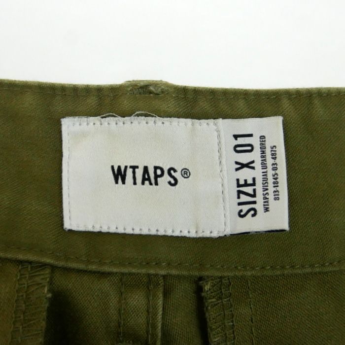 WTAPS ダブルタップス 国内正規 20SS CARGO SHORTS 01 COTTON SATIN ...