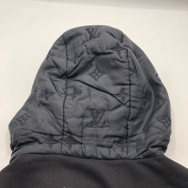 LOUIS VUITTON - 　ルイ・ヴィトン LOUIS VUITTON ハイブリッドジップシグネチャーフーディブルゾン HQY68W コットン レディース パーカー louis-vuitton--