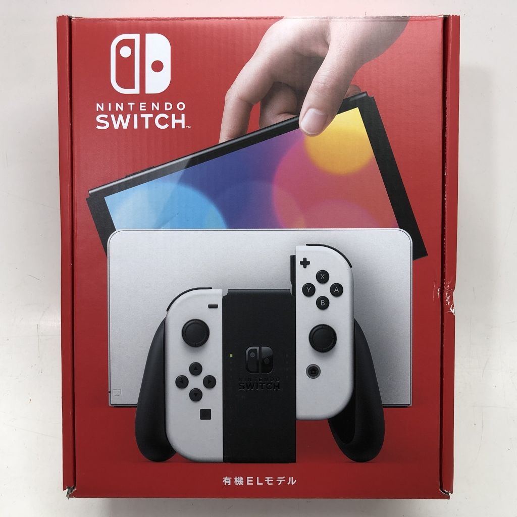01w-2802 〇 未使用品 Nintendo Switch本体 有機ELモデル Joy-Con(L/R 