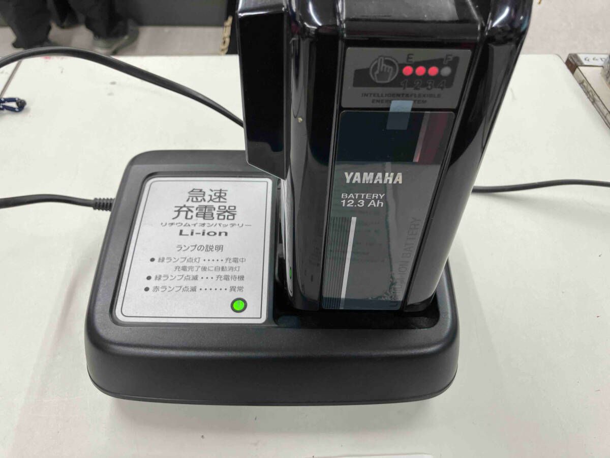 ジャンク YAMAHA バッテリー 12.3Ah 充電器 X92-00