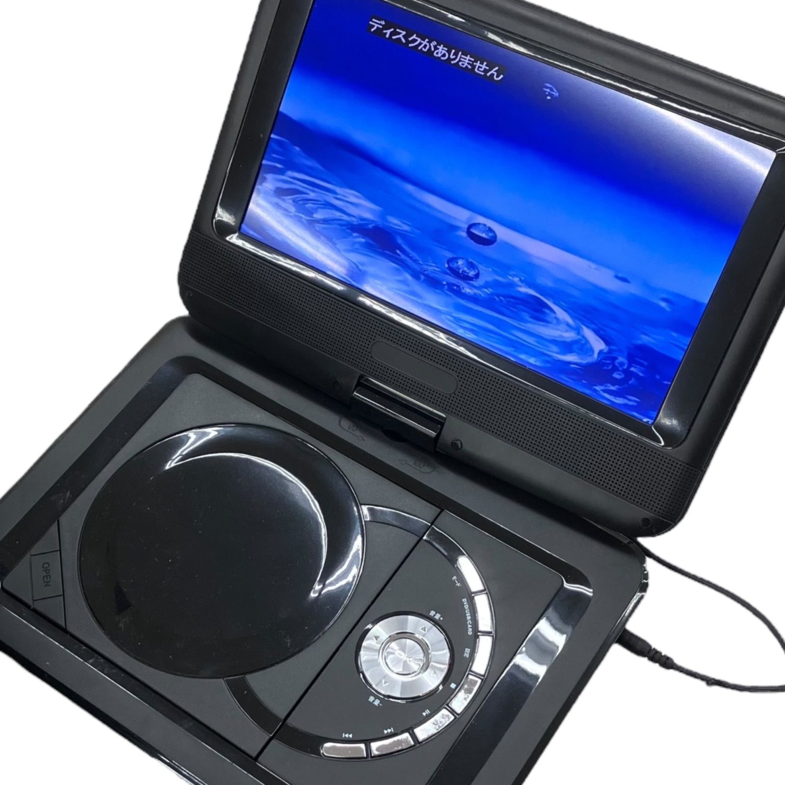 186001 現状品 9インチポータブルDVDプレーヤー ZM-N09 - メルカリ
