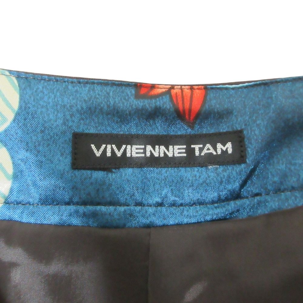 美品 VIVIENNE TAM ヴィヴィアンタム 膝下丈 サテンコンビ 美品 VIVIENNE TAM ヴィヴィアンタム 膝下丈 サテンコンビ