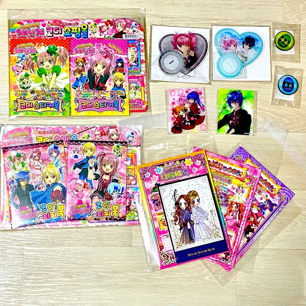 しゅごキャラ! コーディステッカー アクリル 4 犬 シュウ ルン グッズ