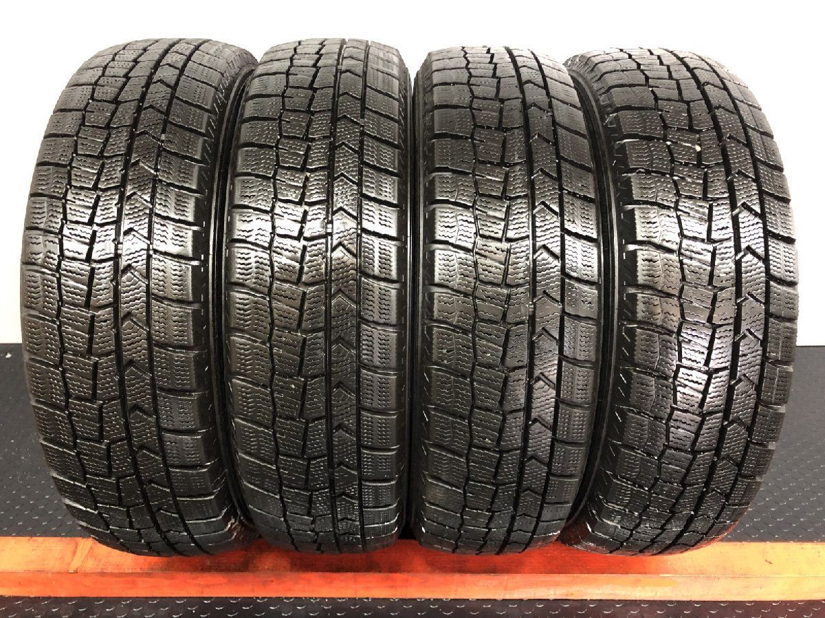 DUNLOP WINTER MAXX WM02 165 65R14 14インチ スタッドレス 4本 23年製 バリ溝 ソリオ タンク トール ブーン パッソ等 STP022