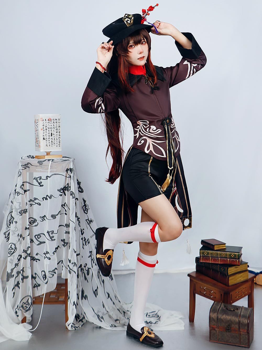 【即日発送】フォカロルス衣装L+セット済みウィッグ Amazon.co.jp: [fenglei] 原神 フォカロルス 悪魔ちゃん同人