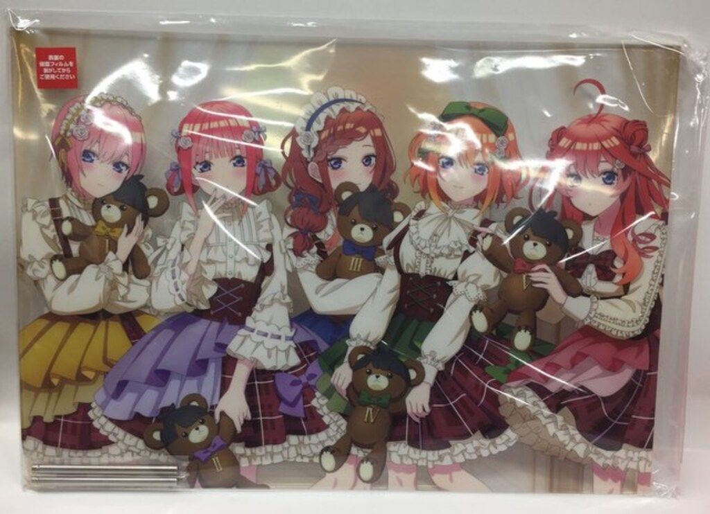 五等分の花嫁 ～どっちの私が好き？～ フィギュア５種 ラスト賞 A3クリアボード ひこくじ『五等分の花嫁＊～どっちの私が好き？～』5月31日(土