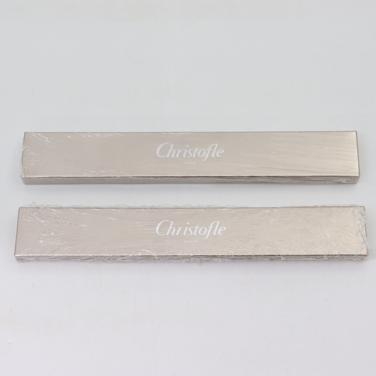 IT0GBBFA6HBO 未開封 Christofle クリストフル 箸 おはし はし 2膳セット 生活雑貨 食事 キッチン 箱 ブランド