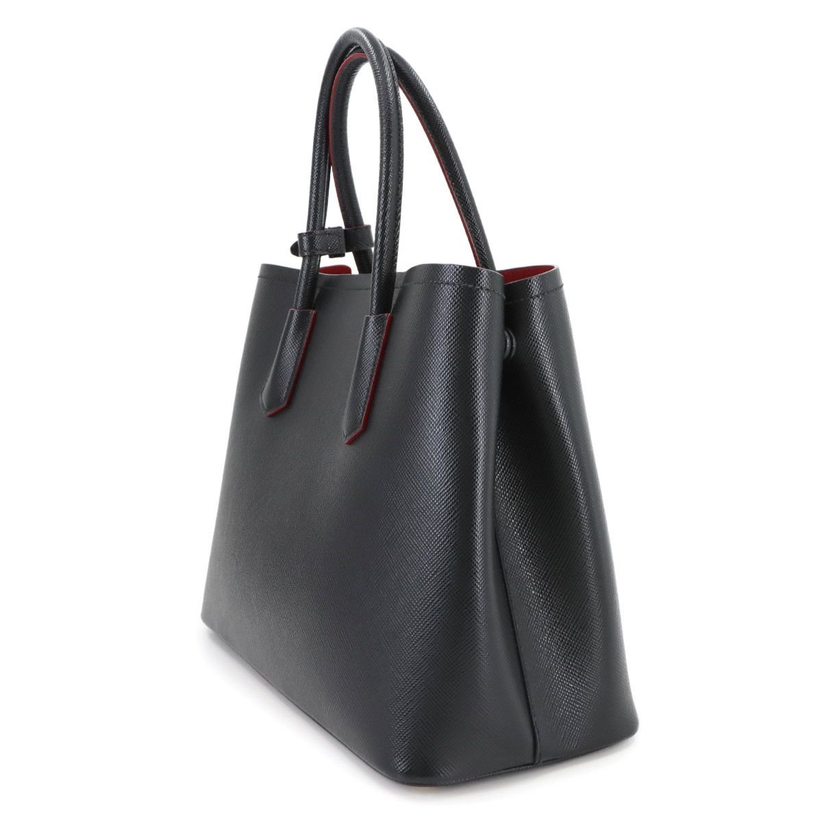 新品同様 プラダ PRADA ドゥーブレ ミディアム 2way トート