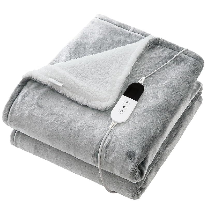 ゼンケン 電気ひざ掛け ZR-50LT ZR-51LT 電気毛布 電磁波99％カット 綿