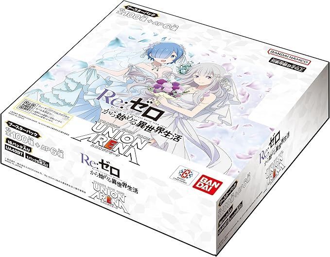 UNION ARENA Re:ゼロから始める異世界生活 　カートン　② 新品未開封】 UNION ARENA ユニオンアリーナ ブースターパック