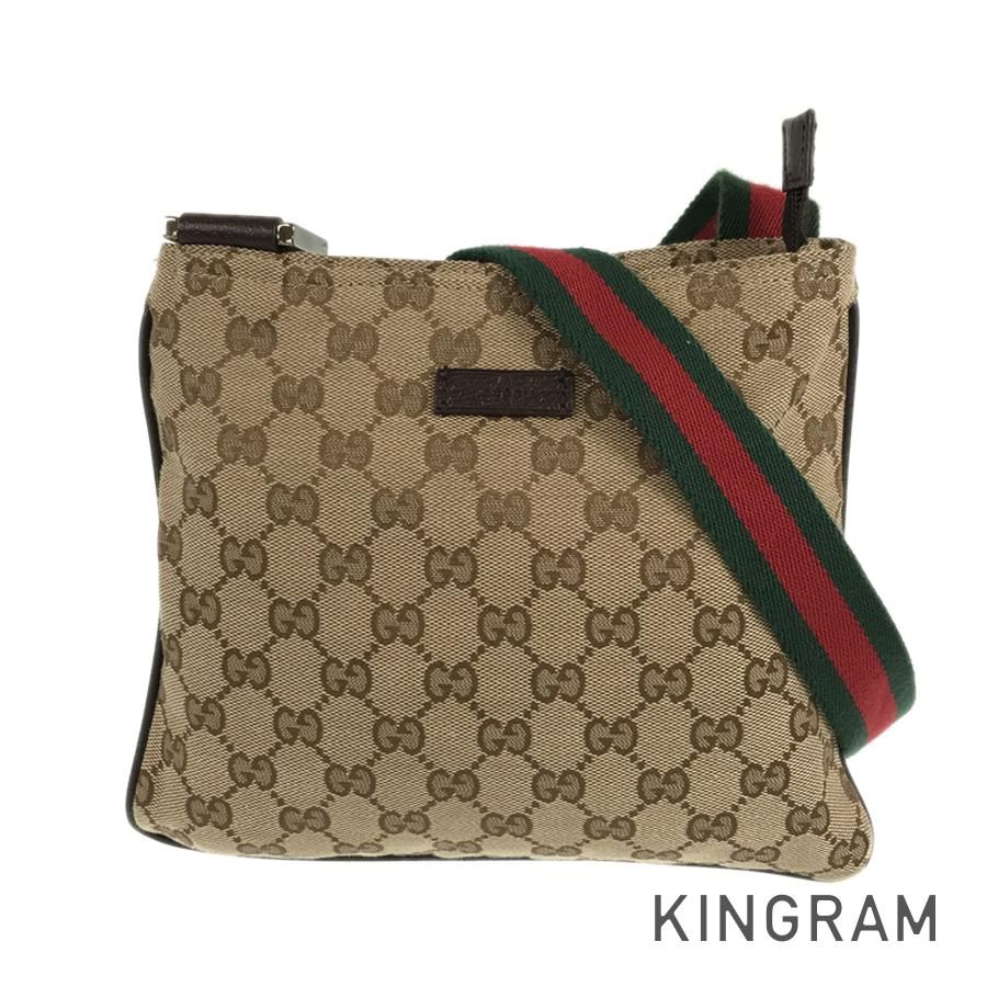 グッチ GUCCI GGキャンバス シェリーライン 146309 ベージュ