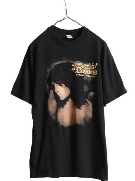 90s USA製 ★ R.E.M. 1995 ツアー プリント Tシャツ メンズ XL 古着 オフィシャル 当時物 バンド ロック フォト グラフィック NICE MAN 白