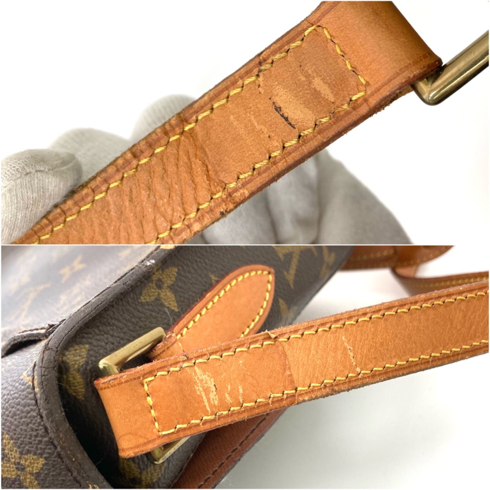 LOUIS VUITTON】ルイヴィトン モノグラム サンクルーGM ショルダー 