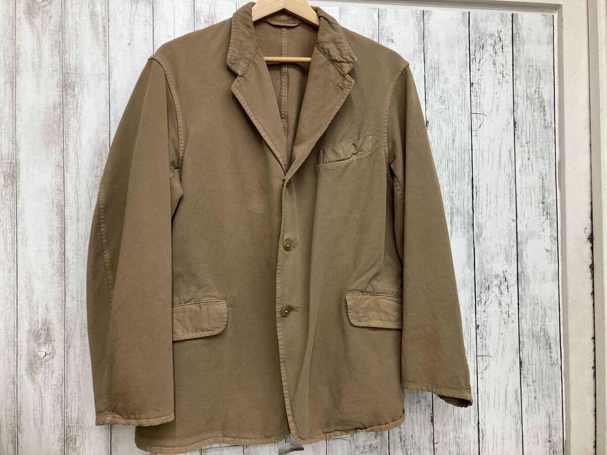 COMOLI/ﾃｰﾗｰﾄﾞｼﾞｬｹｯﾄ/S03-01001/ﾍﾞｰｼﾞｭ