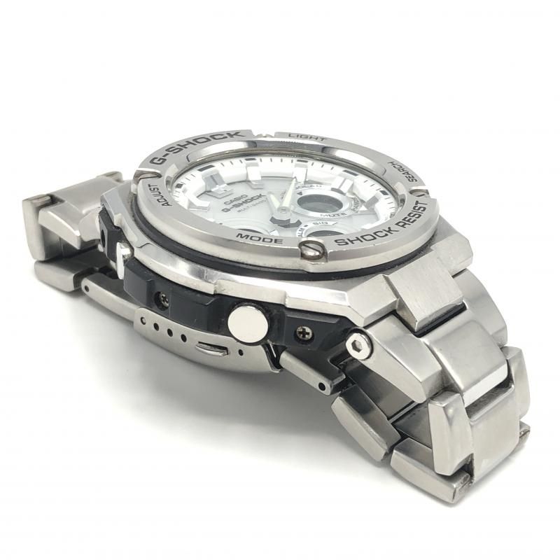 中古】CASIO G-SHOCK GST-W110D 腕時計 シルバー カシオ ジーショック