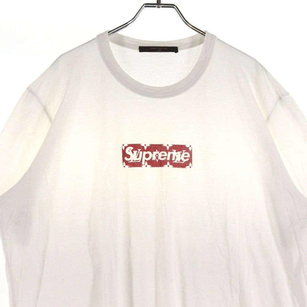 SUPREME (シュプリーム) 17AW×LOUIS VUITTON Box Logo Tee ルイ