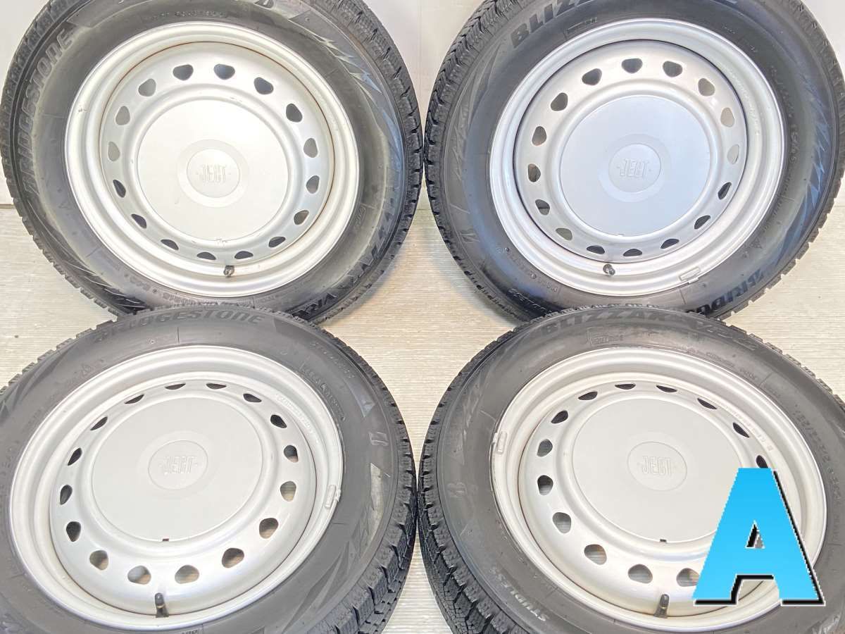 185/60R15  nブリヂストン ブリザック VRX2 n　 JECT n15x5.5  100/114.3-4穴 n中古タイヤ スタッドレスタイヤ ホイールセット 4本セットn w15230916247